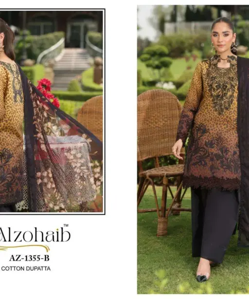 Al Zohaib Design No - 1347 Ab - 1355 Ab