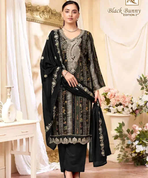 Alok Suits Black Bunny Vol 3