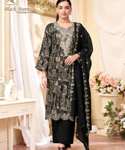 Alok Suits Black Bunny Vol 3
