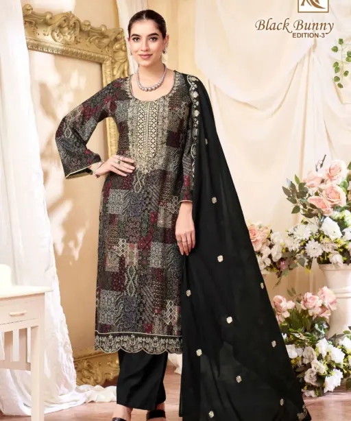 Alok Suits Black Bunny Vol 3