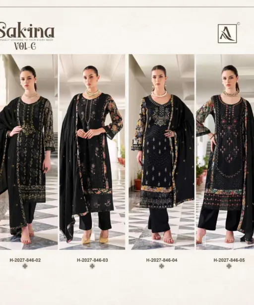 Alok Suits Sakina Vol 6