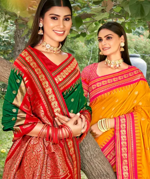 Ast Diva Silk Vol 1 Soft Silk Festival Saree Collection