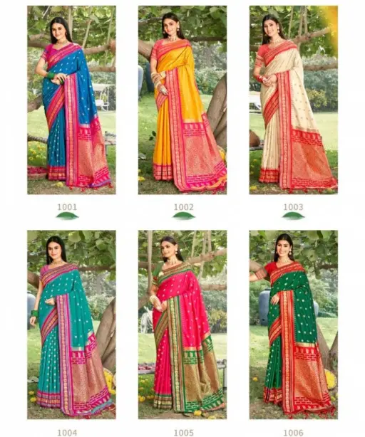 Ast Diva Silk Vol 1 Soft Silk Festival Saree Collection