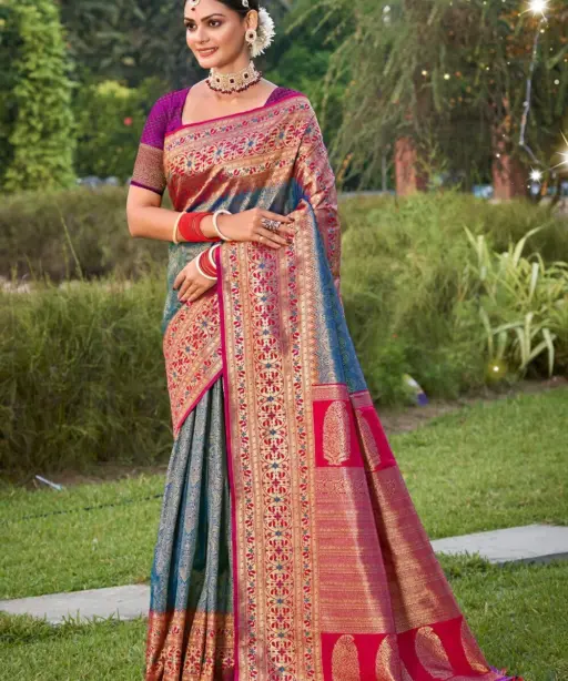 Ast Gauri Vol 2 Banarasi Silk Festival Saree Collection