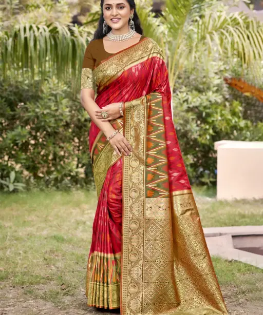 Ast Poorvika Silk Vol 7 Soft Silk Pochampally Festival Saree Collection
