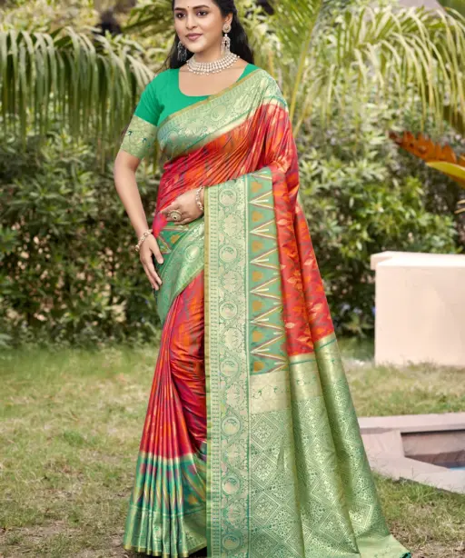 Ast Poorvika Silk Vol 7 Soft Silk Pochampally Festival Saree Collection