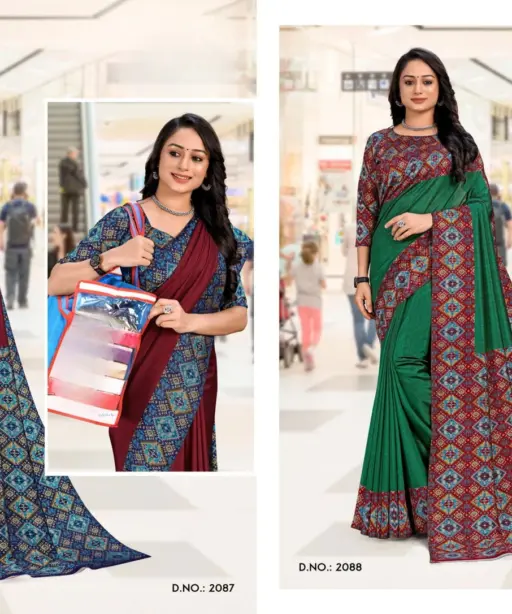 Australian Silk Vol 4 Uniform Silk Saree Collection