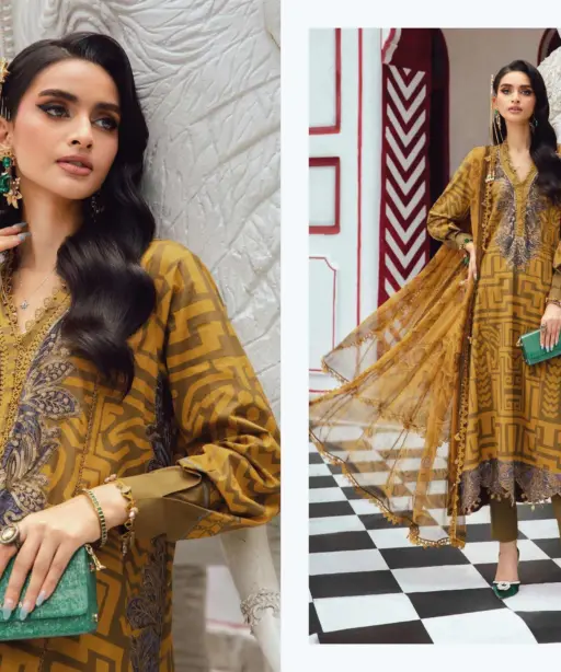 Deepsy Suits Maria B M Prints 25 Vol 5