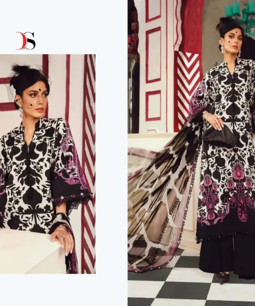 Deepsy Suits Maria B M Prints 25 Vol 5