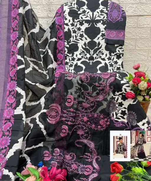 Deepsy Suits Maria B M Prints 25 Vol 5