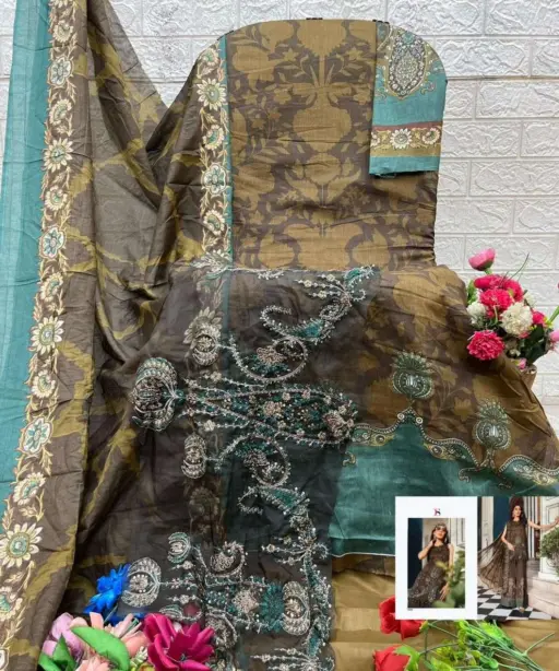 Deepsy Suits Maria B M Prints 25 Vol 5