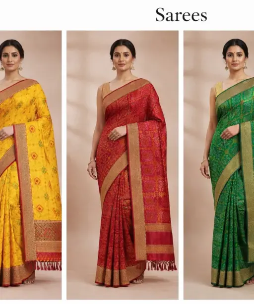 Dhurandhar Georgette Vol 2 Bandhani Printed Fancy Saree Collection