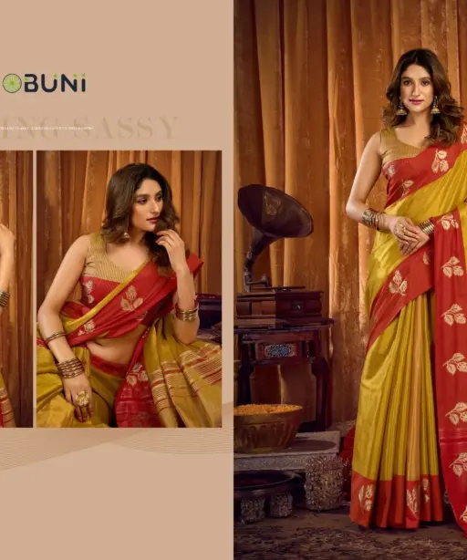 Gobuni Sumathi Soft Tissue Traditional Wear Saree Collection