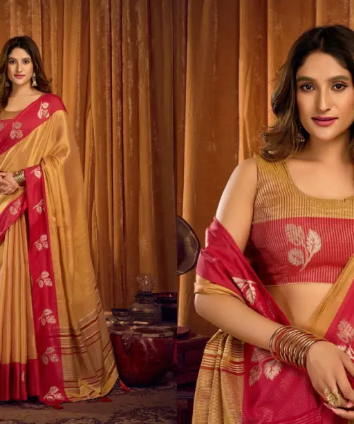 Gobuni Sumathi Soft Tissue Traditional Wear Saree Collection