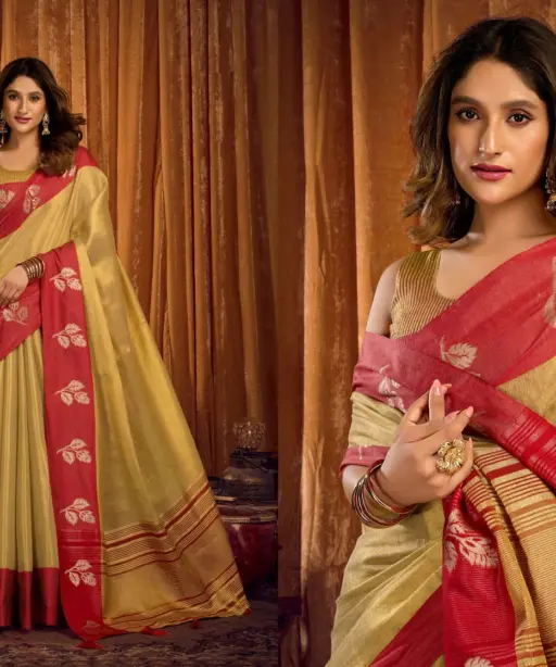 Gobuni Sumathi Soft Tissue Traditional Wear Saree Collection