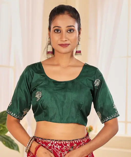 Jalnidhi Ful Patti Georgette with Embroidery Bandhani Saree Collection