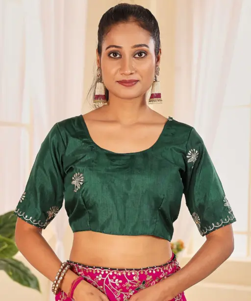 Jalnidhi Ful Patti Georgette with Embroidery Bandhani Saree Collection