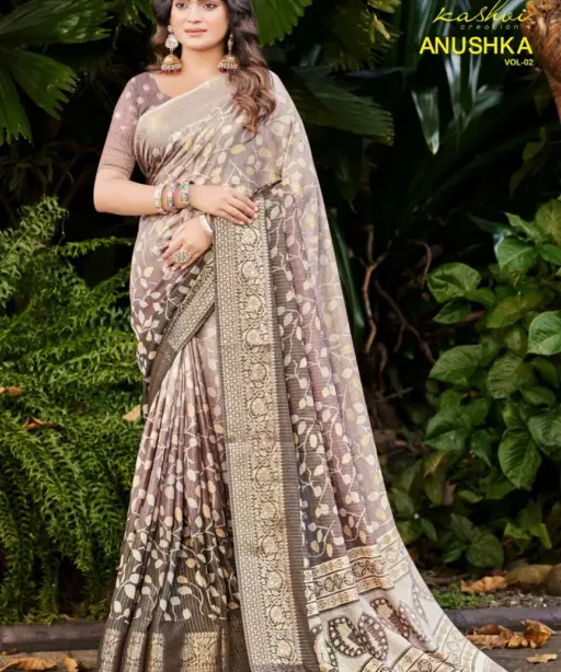 Kashvi Anushka Vol 2 Jacquard Silk Festival Wear Saree Collection