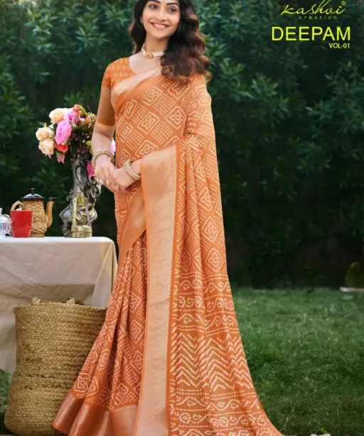 Kashvi Deepam Vol 1 Dola Silk Fancy Saree Collection