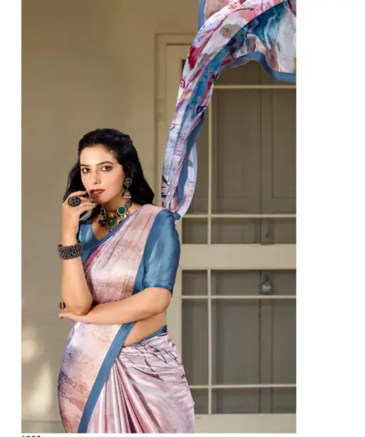 Kashvi Divyani Vol 5 Satin Casual Wear Saree Collection