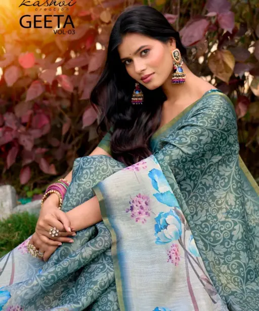 Kashvi Geeta Vol 3 Simar Silk Casual Wear Saree Collection