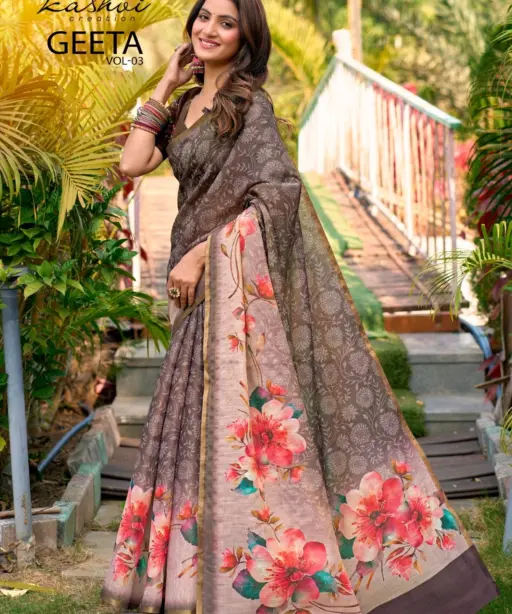 Kashvi Geeta Vol 3 Simar Silk Casual Wear Saree Collection