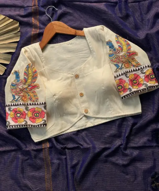 Khadi Vol 3 Khadi Cotton Jari Lining Saree and Blouse Apllic Work Collection