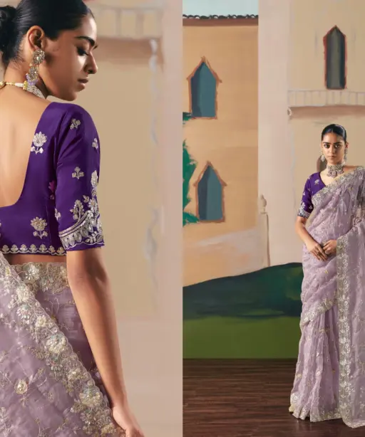 Kimora Ceremony Fancy with Designer Embroidery Saree Collection