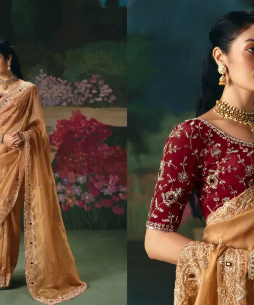 Kimora Iconic 3 Fancy with Sequence and Stone Work Saree Collection