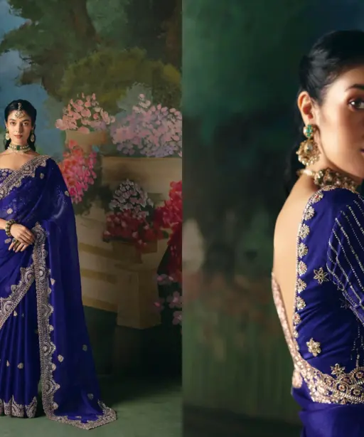 Kimora Iconic 3 Fancy with Sequence and Stone Work Saree Collection