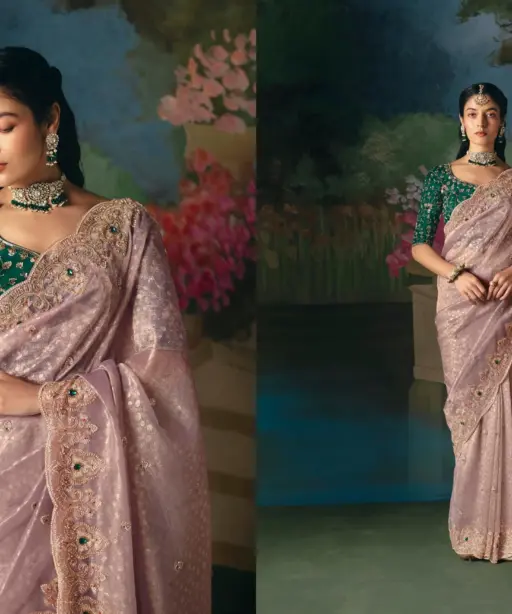 Kimora Iconic 3 Fancy with Sequence and Stone Work Saree Collection