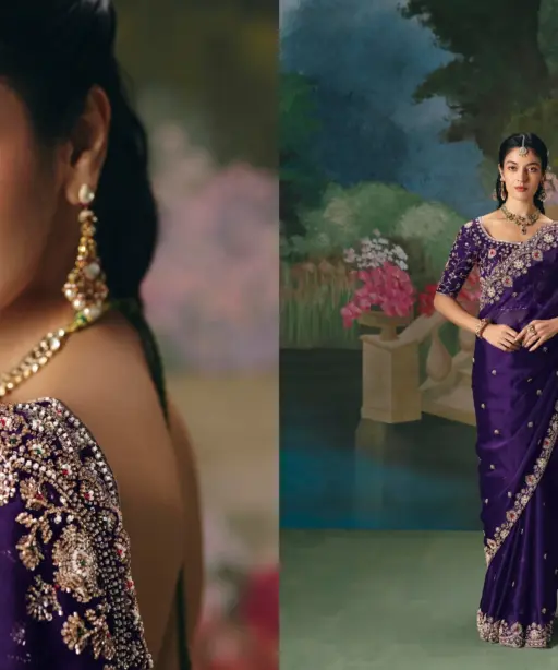 Kimora Iconic 3 Fancy with Sequence and Stone Work Saree Collection