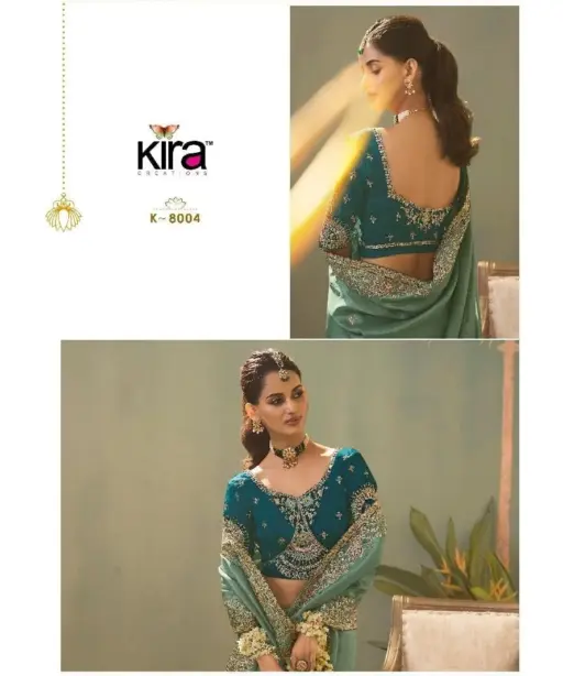 Kira Kaash Upada Silk Embroidered Fancy Designer Saree Collection