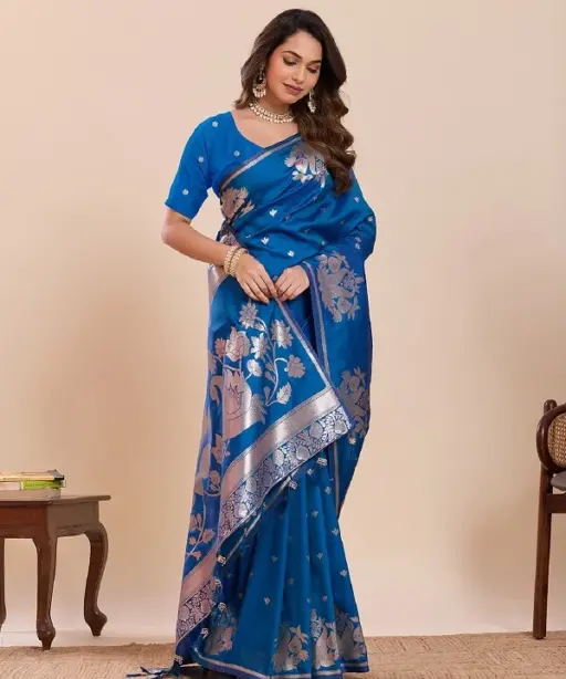 Maahi 215 Paithani Silk Zari Weaving Saree Collection