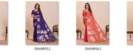 Maahi 215 Paithani Silk Zari Weaving Saree Collection