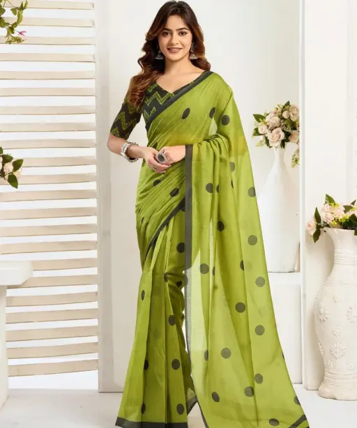 Meera 324 Linen Printed Party Wear Beautiful Saree Collection