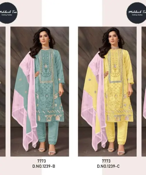 Mehboob Tex Design No - 1239 Abcd