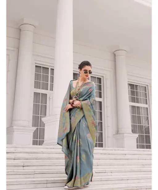 Rajpath Koper Silk Vol 1 Zari Weaving Stylish Saree Collection