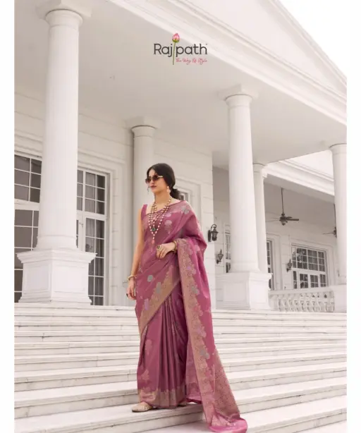 Rajpath Koper Silk Vol 1 Zari Weaving Stylish Saree Collection