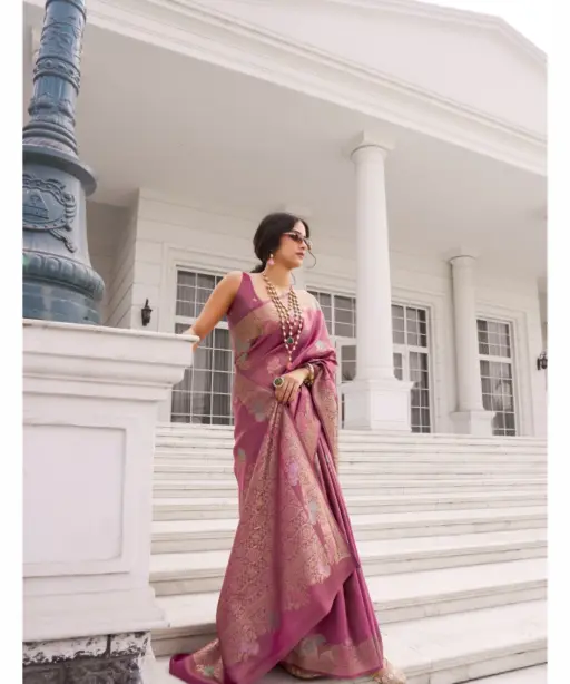 Rajpath Koper Silk Vol 1 Zari Weaving Stylish Saree Collection