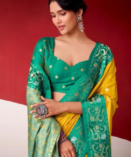 Rajpath Sindhu Ghat Zari Weaving Satin Silk Saree Collection