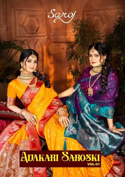 Saroj Adakari Saroski Vol 1 Silk Saree Collection