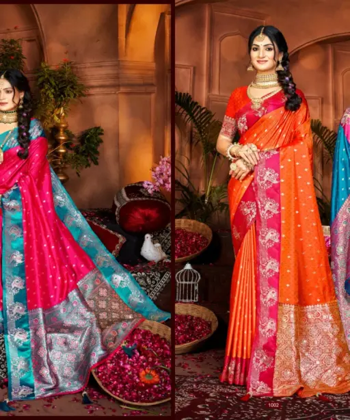 Saroj Adakari Saroski Vol 1 Silk Saree Collection