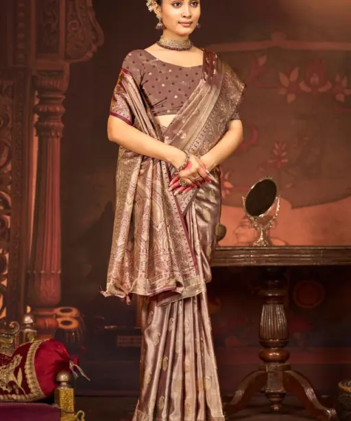 Saroj Anushka Satin Saroski Vol 2 Silk Festival Saree Collection