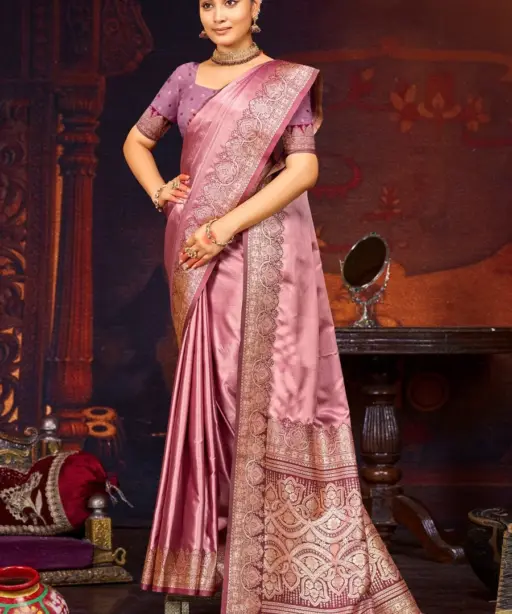 Saroj Asopalav Satin Silk Vol 2 Rich Pallu Saree Collection