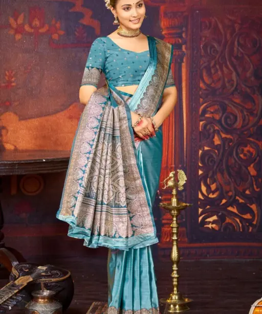 Saroj Asopalav Satin Silk Vol 2 Rich Pallu Saree Collection