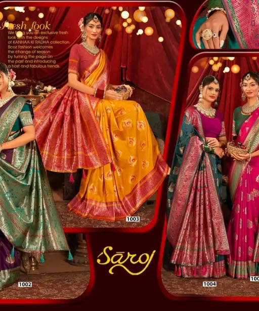 Saroj Avantika Silk Saroski Vol 2 Silk Saree Collection