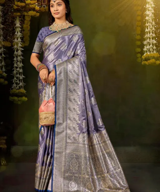 Saroj Navya Satin Saroski Vol 1 Silk Festival Saree Collection