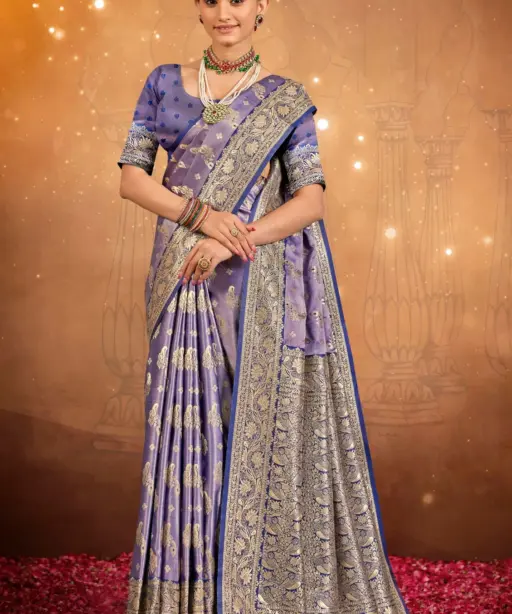 Saroj Navya Satin Saroski Vol 2 Festival Wear Silk Saree Collection