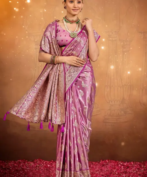 Saroj Navya Satin Saroski Vol 2 Festival Wear Silk Saree Collection